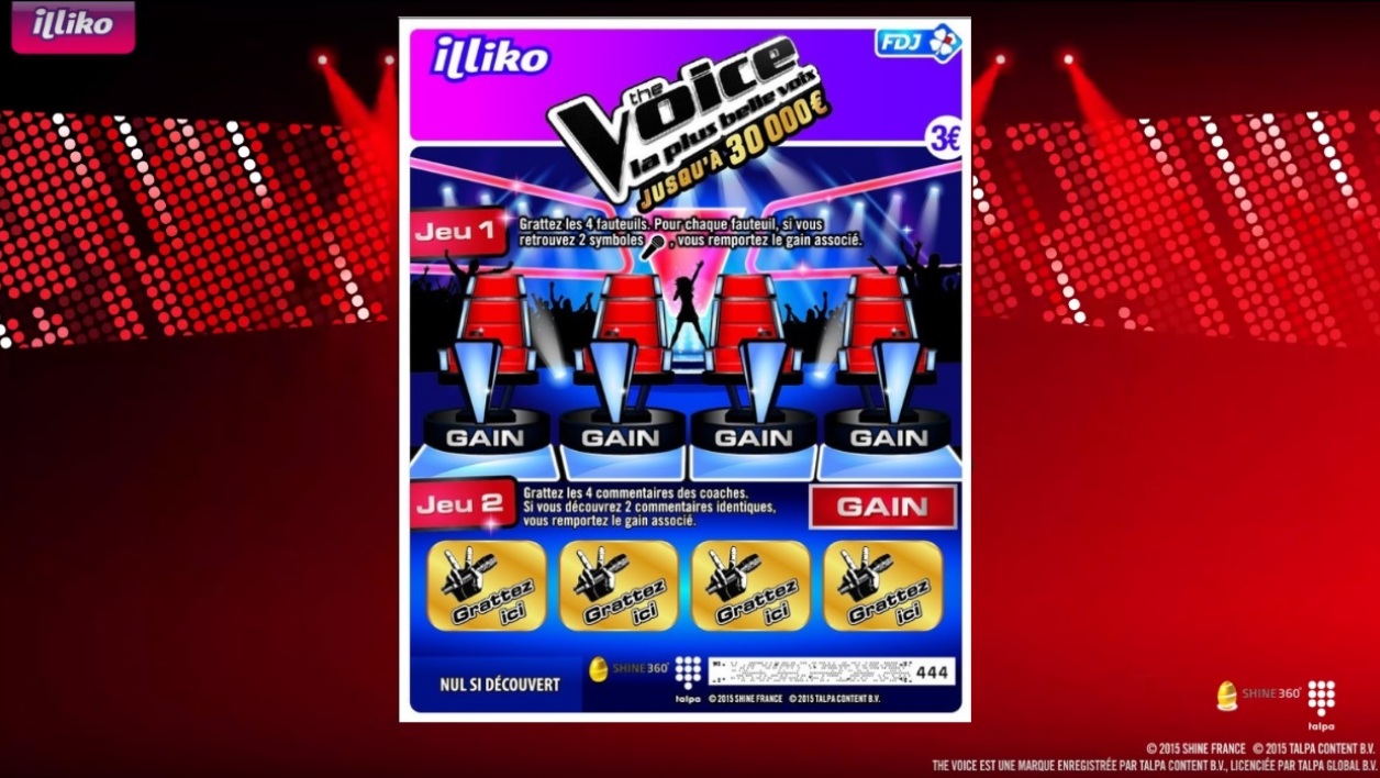 the voice ticket a gratter