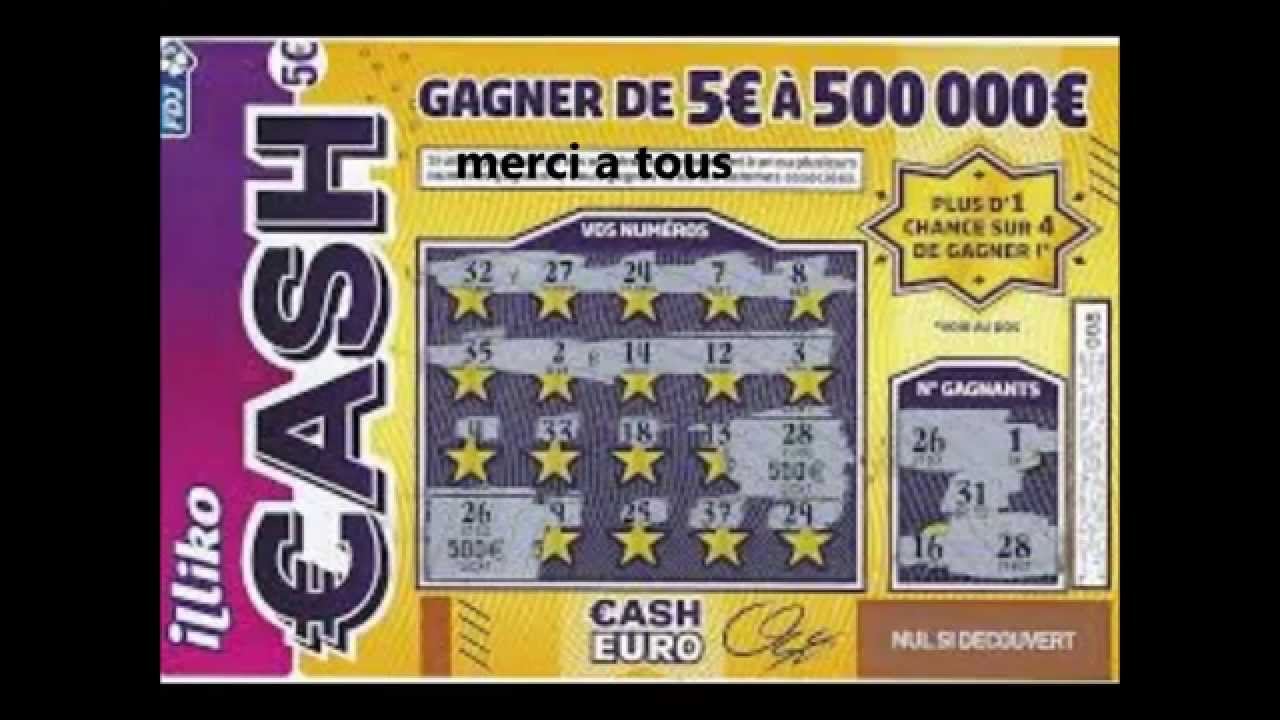 Jeu de grattage Cash de 2018 ✓ Prix Chances et critique 500 000€